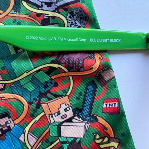 Minecraft blue light blocking glasses - Picture 6 of 7